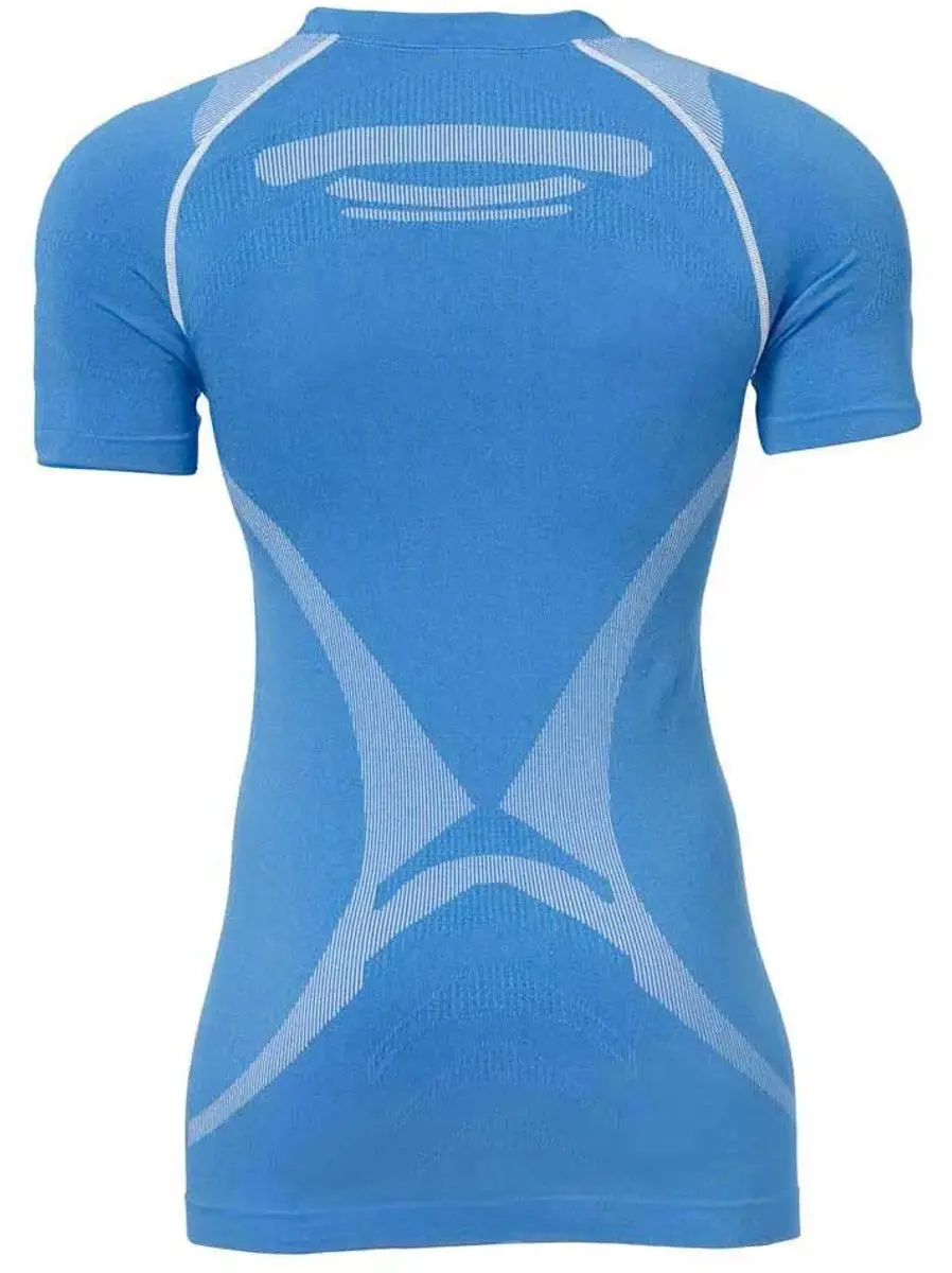 Kempa Attitude Pro Shirt Dames XS/S - Lichtblauw/Wit - afbeelding 2 van 6