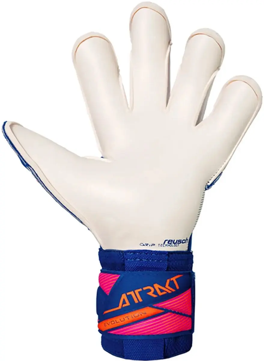 Reusch Attrakt Gold X Evolution Keepershandschoenen 9 - Blauw - afbeelding 2 van 6