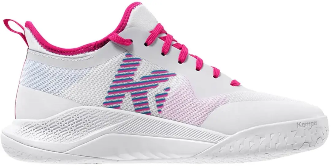 Kempa Kourtfly Junior Sportschoenen 37 - Wit/Cyaan/Paars - afbeelding 6 van 6