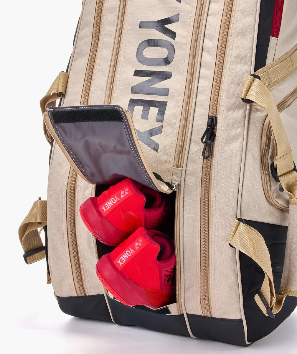 Yonex BA72629EX Gearlogic 9 Racketbag Kleur : Zwart
