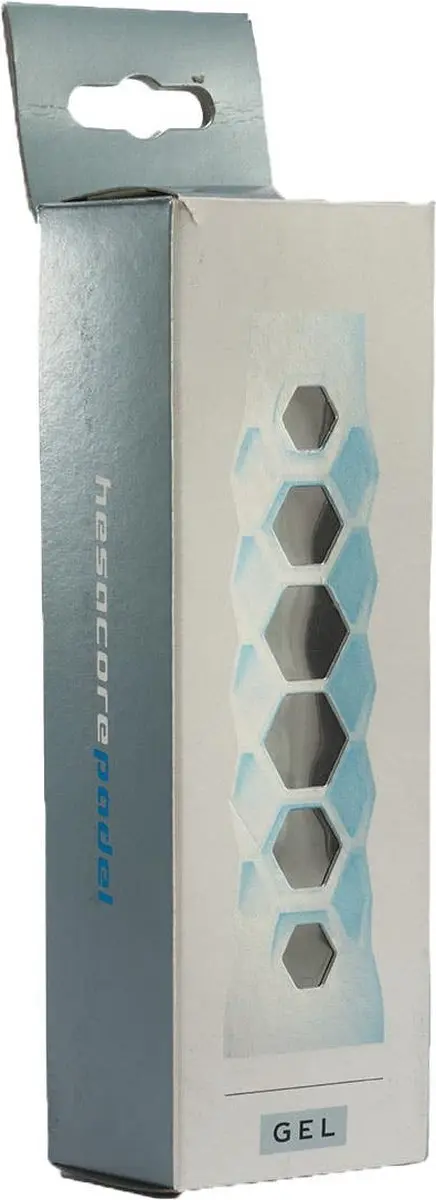 Bullpadel Hesacore Tour Grip Gel - Padelracket Grip Grijs - afbeelding 3 van 3