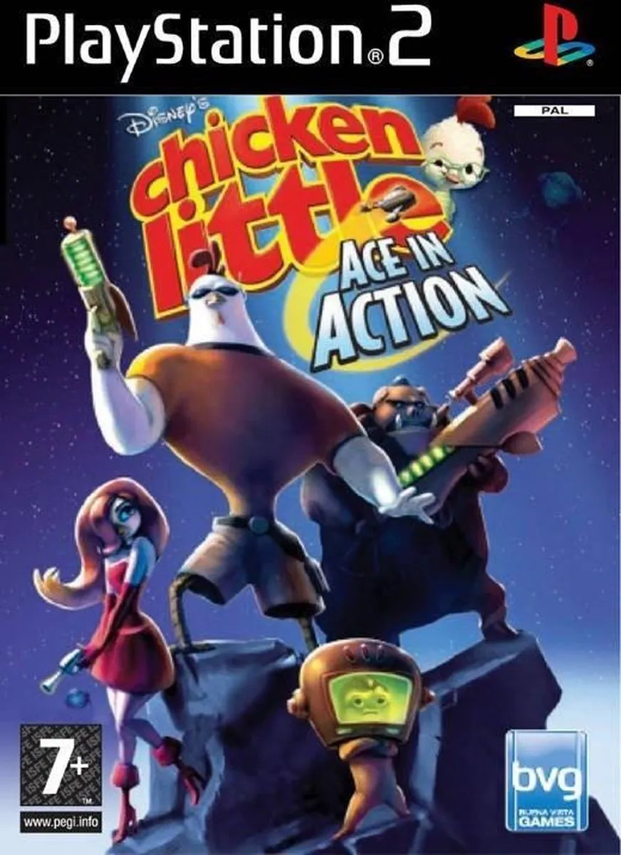 Disney Chicken Little Ace in Action