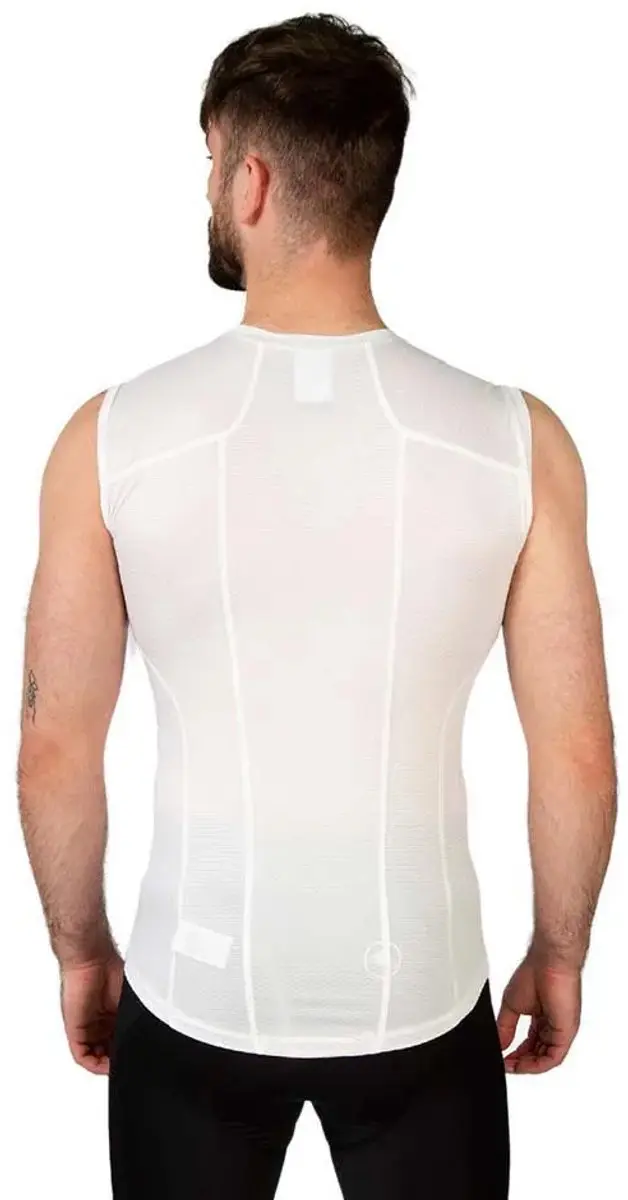 Endura Translite II Mouwloos Basislaag Short - S - Wit