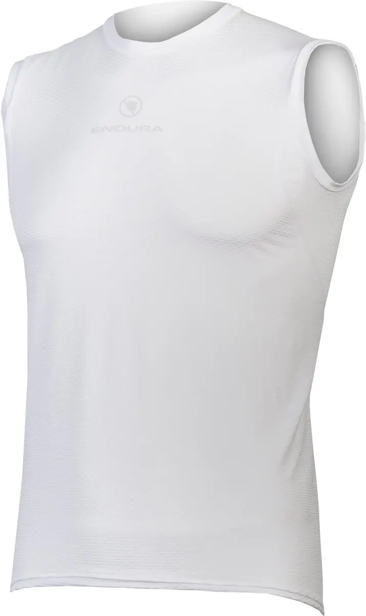 Endura Translite Ii Mouwloos Basislaag Wit S Man