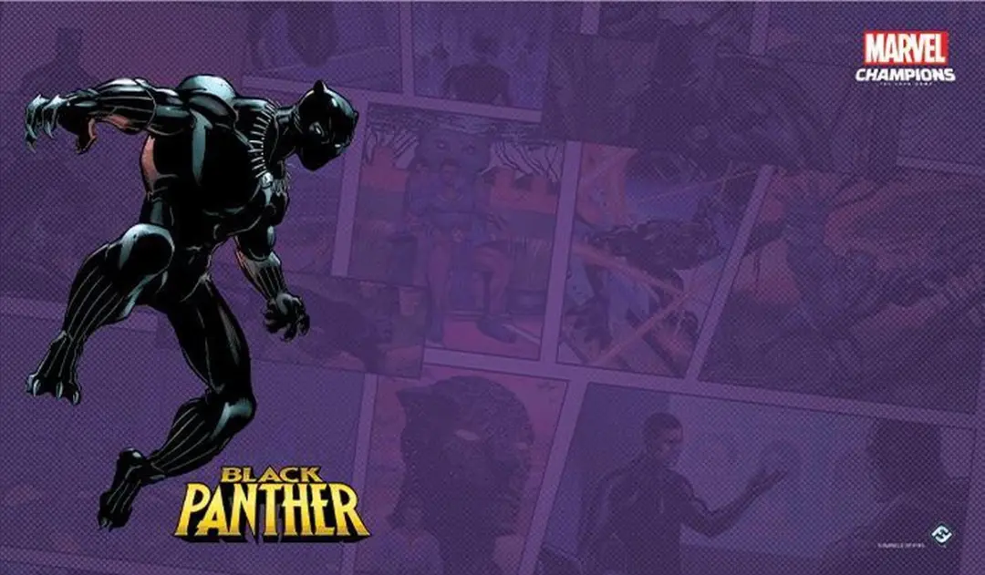 Marvel Champions LCG Black Panther Playmat