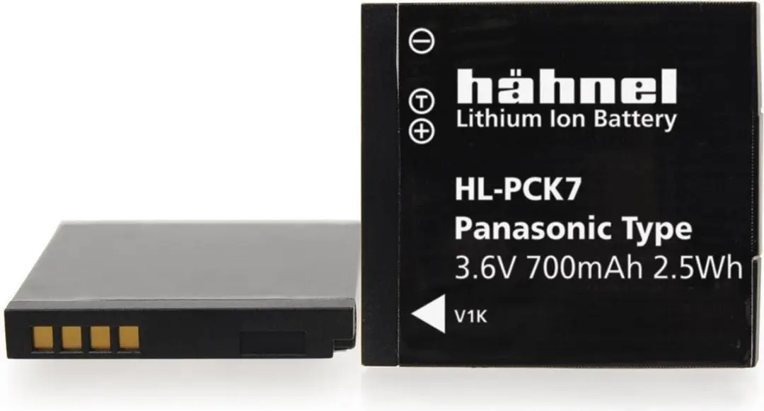Hähnel HL-PCK7 Accu - Panasonic DMW-BCK7 700mAh - afbeelding 3 van 5