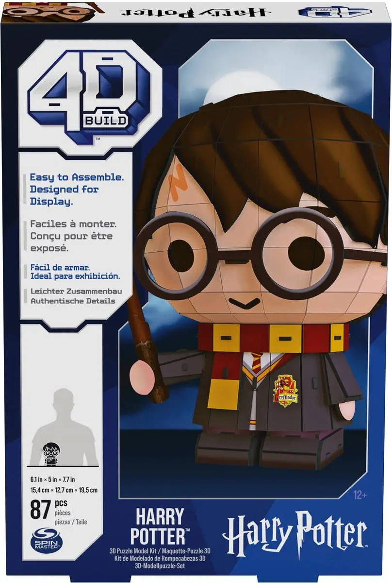 Spin Master Harry Potter 4D Build 3D Puzzel 87 Stuks