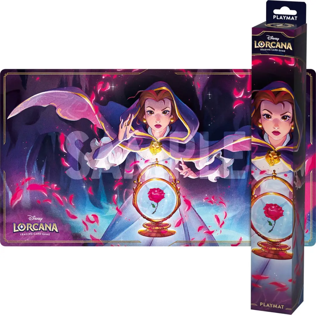 Ravensburger Disney Lorcana TCG Shimmering Skies Beauty and the Beast Playmat 11