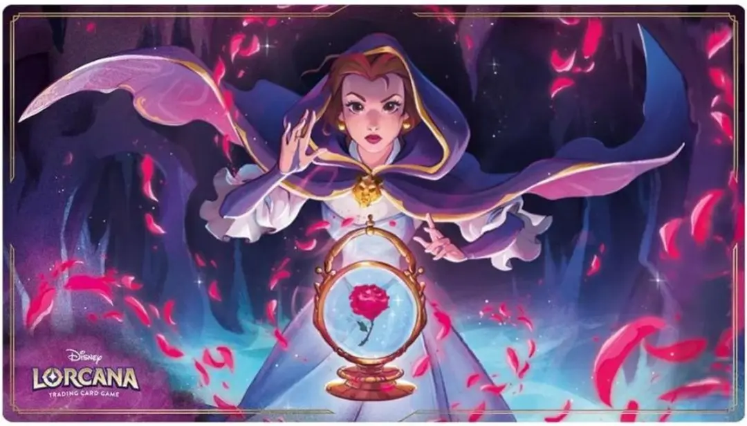 Ravensburger Disney Lorcana TCG Shimmering Skies Beauty and the Beast Playmat 11098409