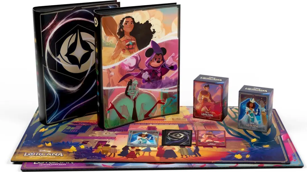 Ravensburger Disney Lorcana TCG Shimmering Skies Beauty and the Beast Playmat 11098409