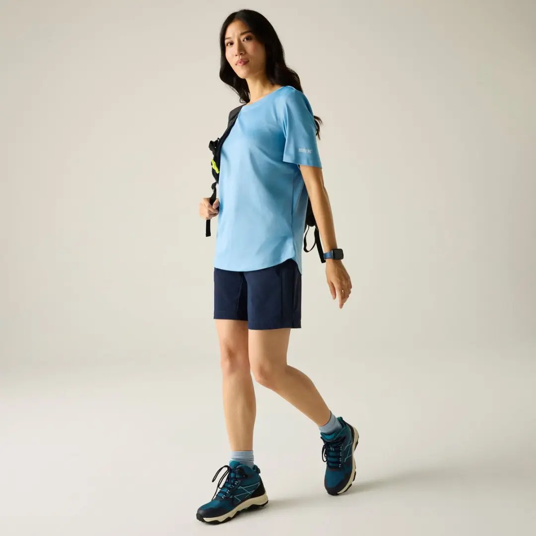 Regatta Botanna Dames T-shirt - Blauw