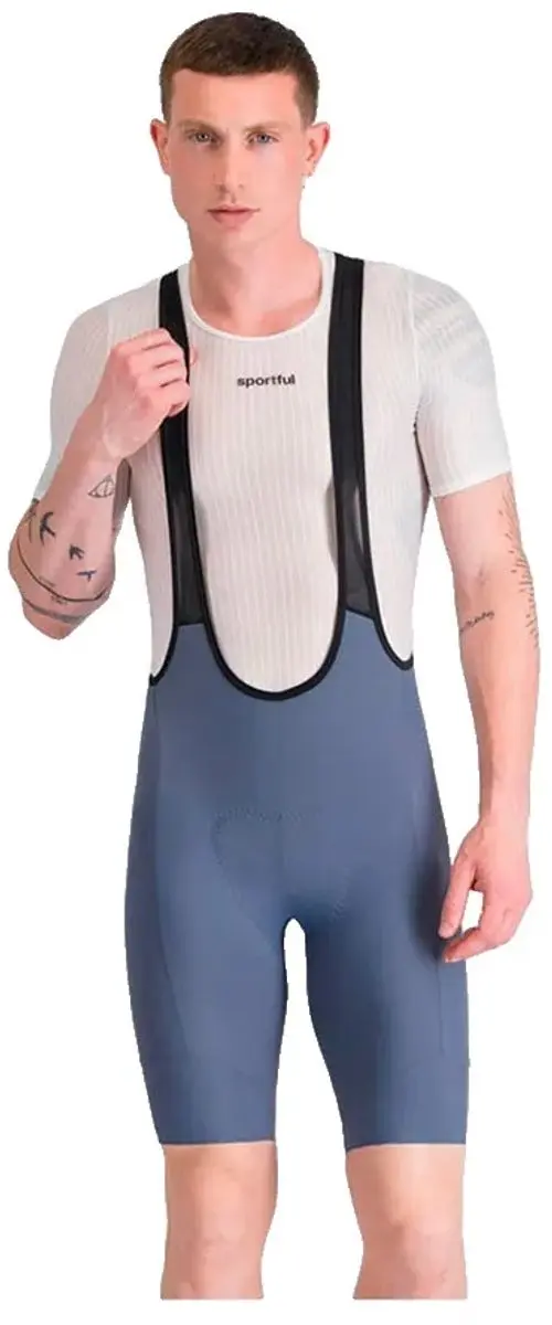Fietsbroek Sportful Men Pulse Bibshort Steel Shadow-XXL