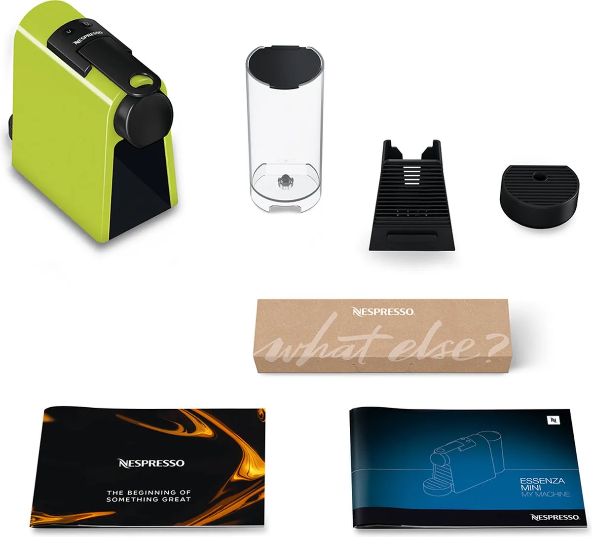 De'Longhi Nespresso Essenza Mini EN85.L Koffiecupmachine - Lime