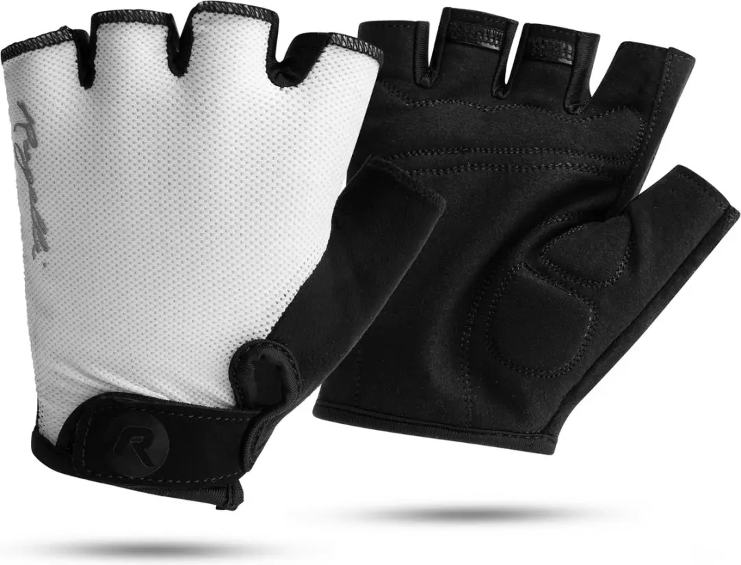 Rogelli Core Dames Fietshandschoenen Korte Vinger L - Wit