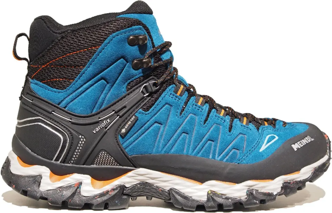Meindl Lite Hike Gtx Heren Hoge Wandelschoen Blau/Orange 9/43