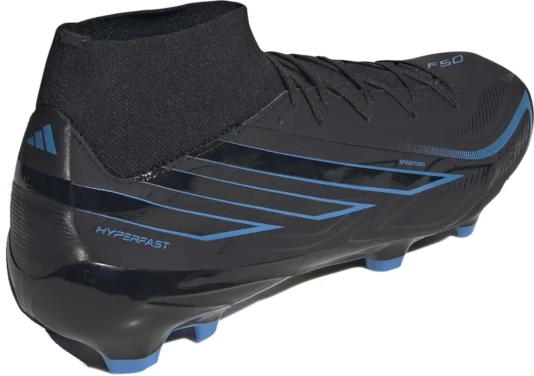 adidas F50 Hyperfast Mid Voetbalschoenen KJ3421 - 39 1/3 - Zwart