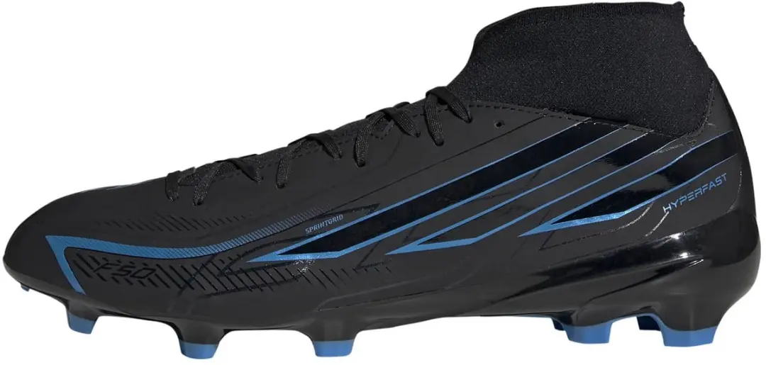 adidas F50 Hyperfast Mid Voetbalschoenen KJ3421 - 39 1/3 - Zwart