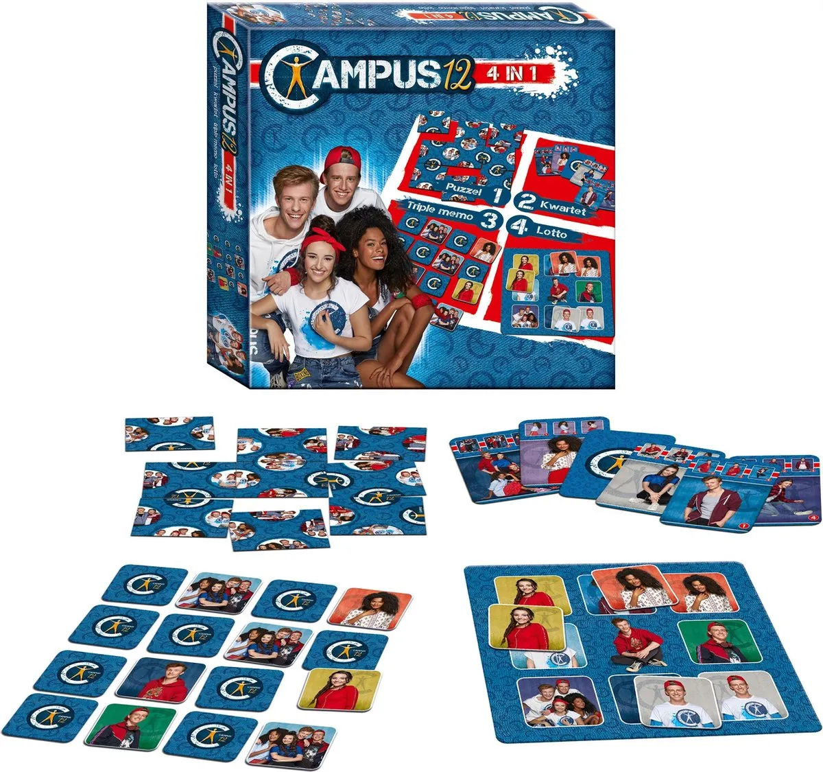 Studio 100 Campus 12 Spel - 4 in 1 - MECA12000180