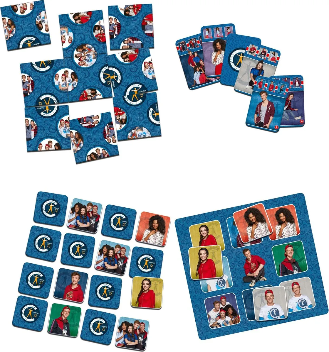 Studio 100 Campus 12 Spel - 4 in 1 - MECA12000180