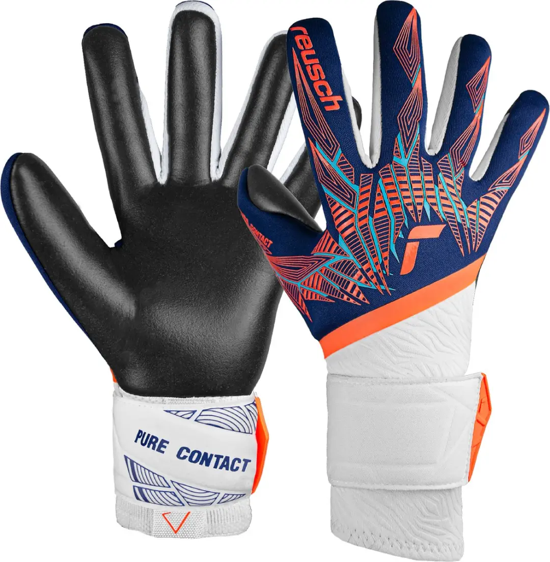 Reusch Pure Contact Gold Keepershandschoenen Blauw 9.5