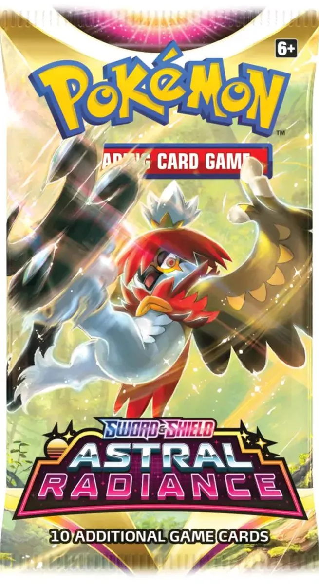 Pokémon Sword & Shield Astral Radiance Booster - 10 Kaarten + Codekaart - afbeelding 6 van 6
