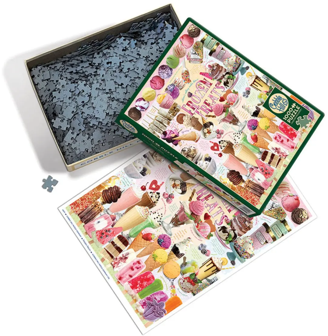 Cobble Hill Koude Zoetheid Puzzel 1000 Stuks - Meerkleurig - afbeelding 2 van 5