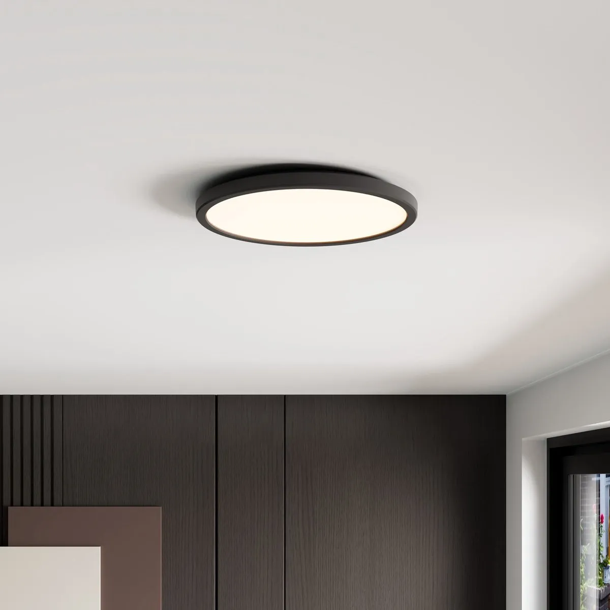 Ledvion LED Plafondlamp Ø29cm 24W - Zwart