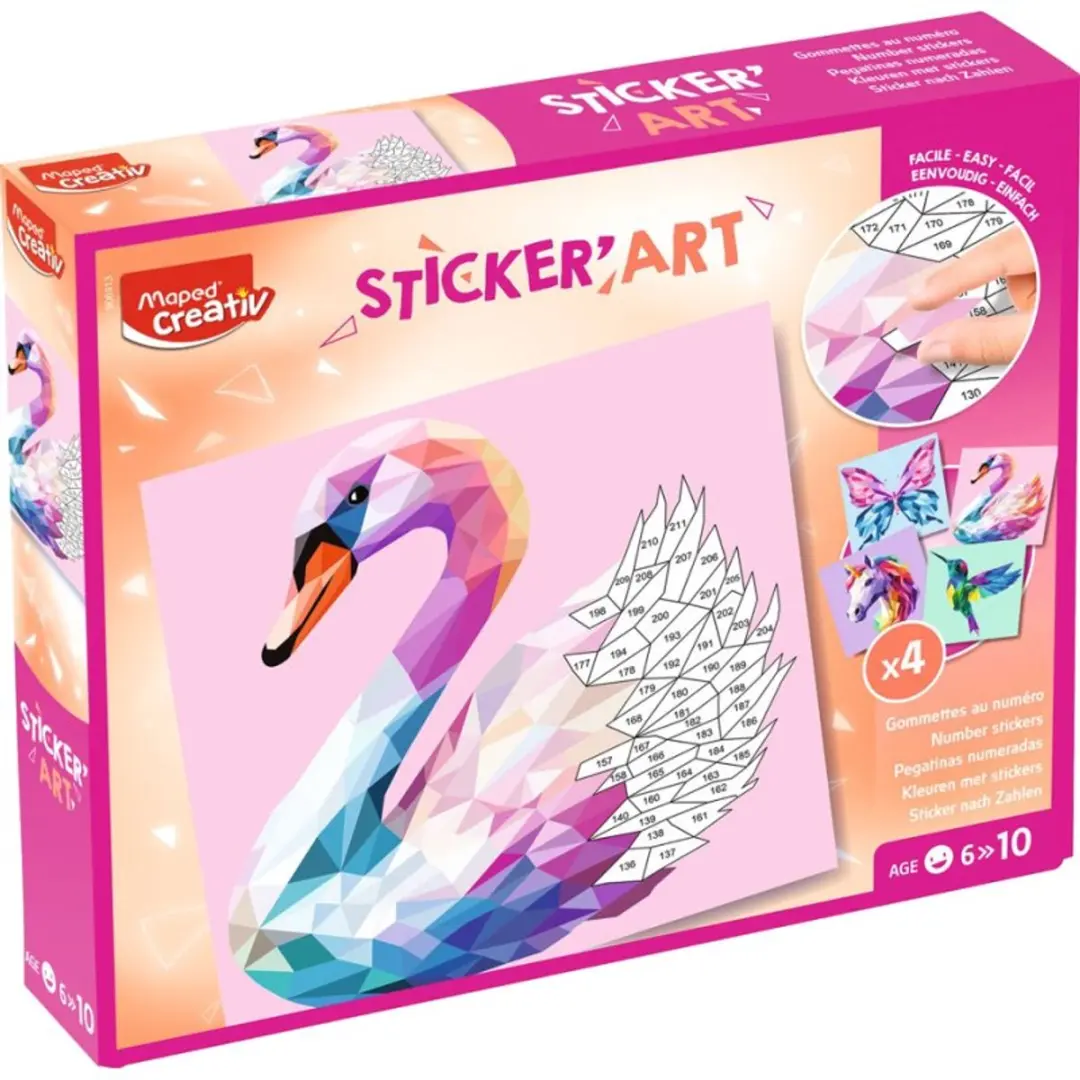 Maped Creativ Sticker’Art Elegante Wesen