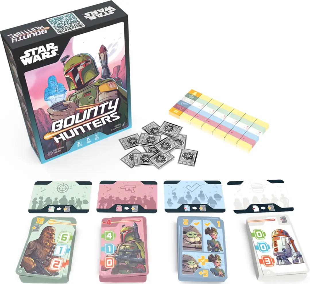 Zygomatic Star Wars Bounty Hunters Bordspel - 2-6 Spelers