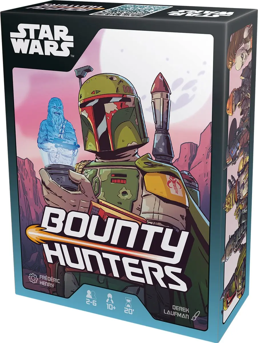 Zygomatic Star Wars Bounty Hunters Bordspel