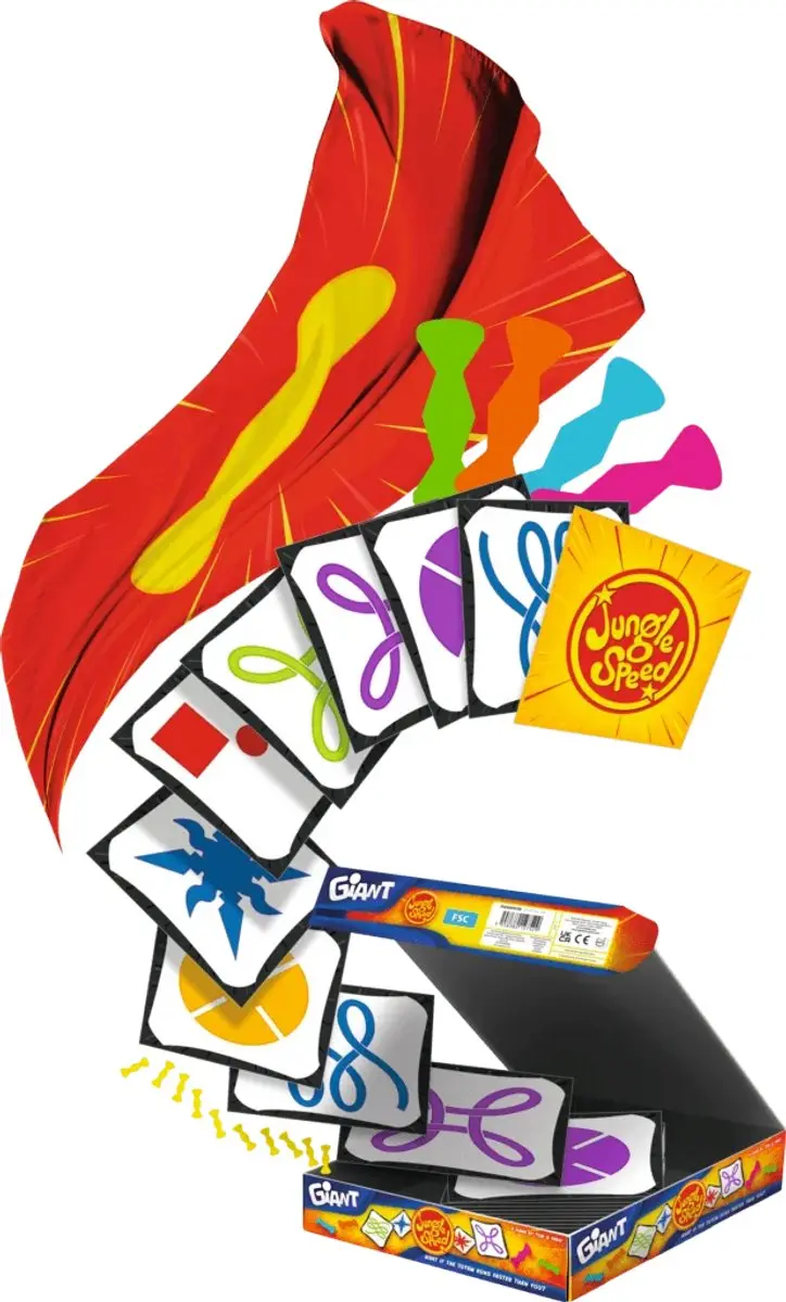 Zygomatic Jungle Speed Giant Kaartspel - 7+