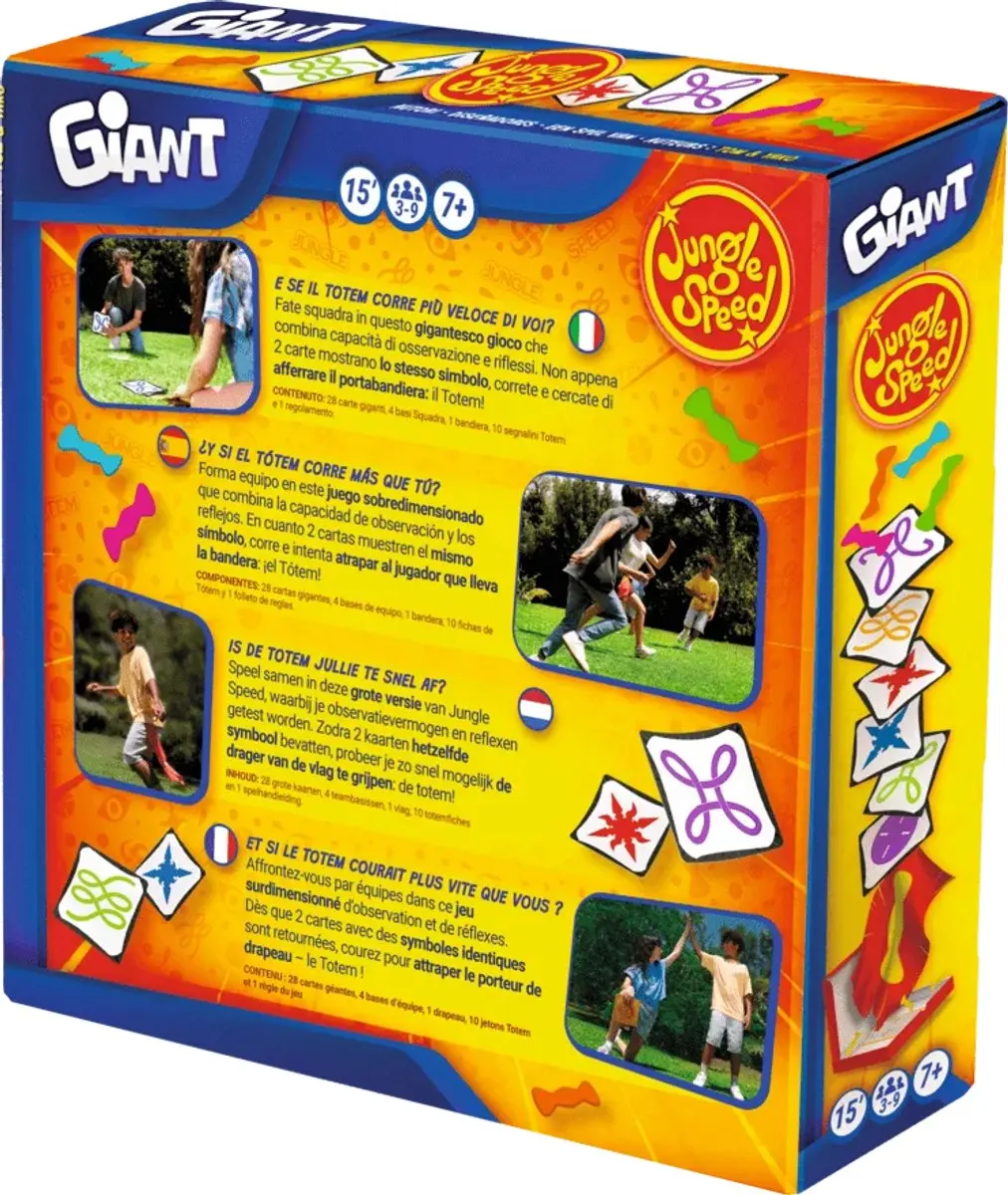 Zygomatic Jungle Speed Giant Kaartspel - 7+