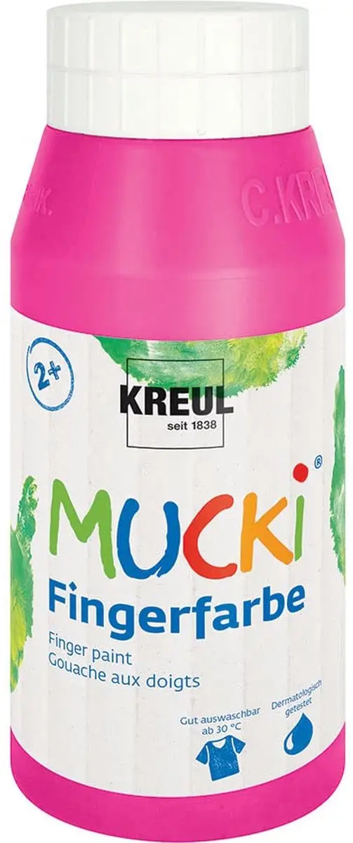 Kreul Vingerverf Roze 750ml