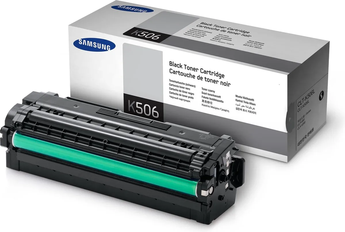 Samsung CLT-K506L/ELS Toner Zwart - 6.000 Pagina's