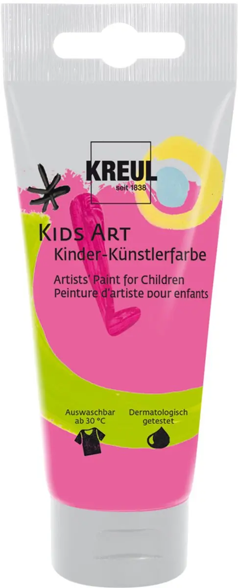 Kreul Kids Art Kinderverf Geel 75ml