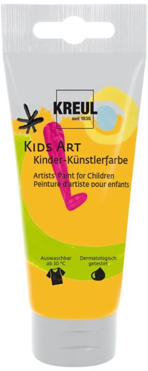 KREUL Kids Art, waterbasis, parabenenvrij, 75 ml