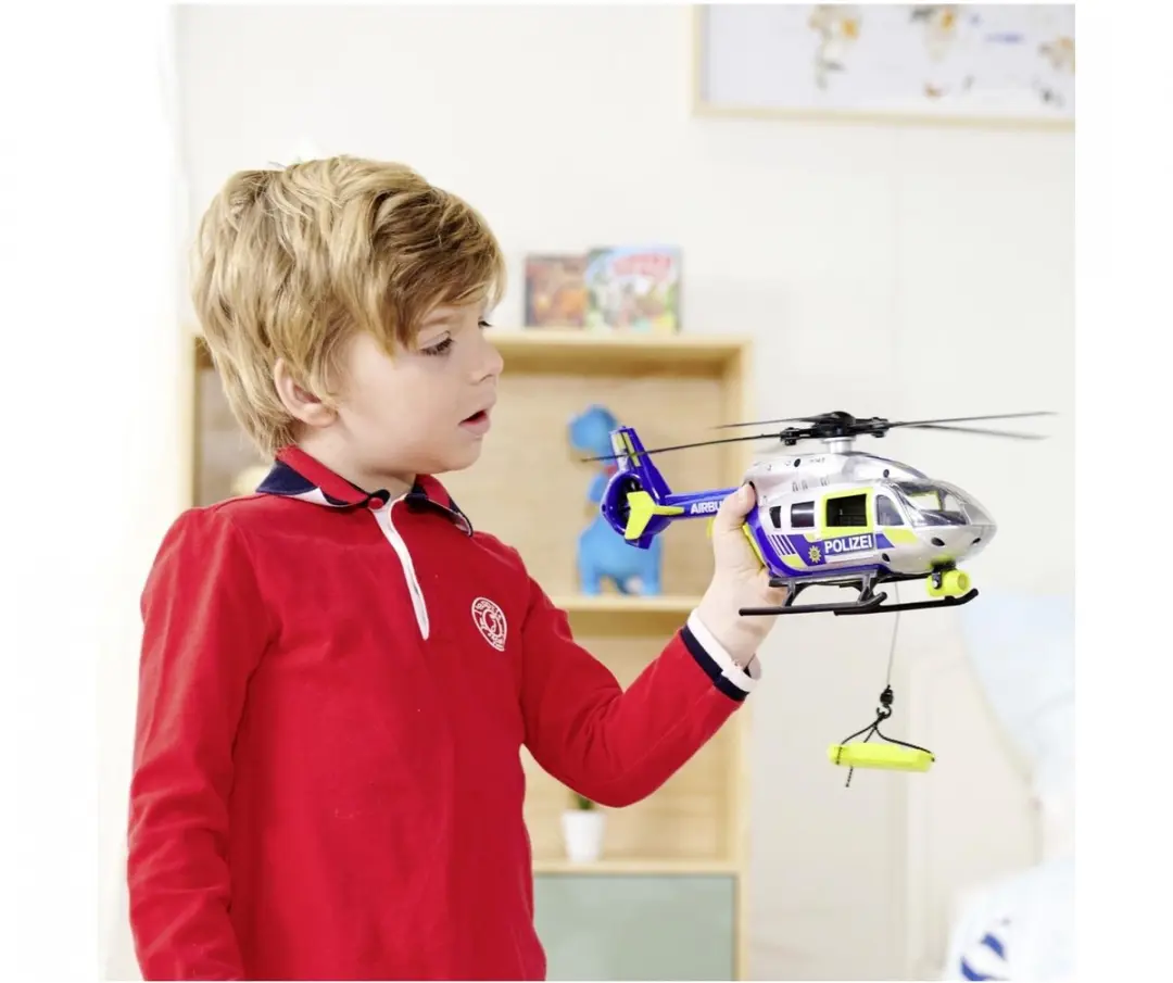 Dickie Politie Helikopter - Grijs - afbeelding 6 van 6