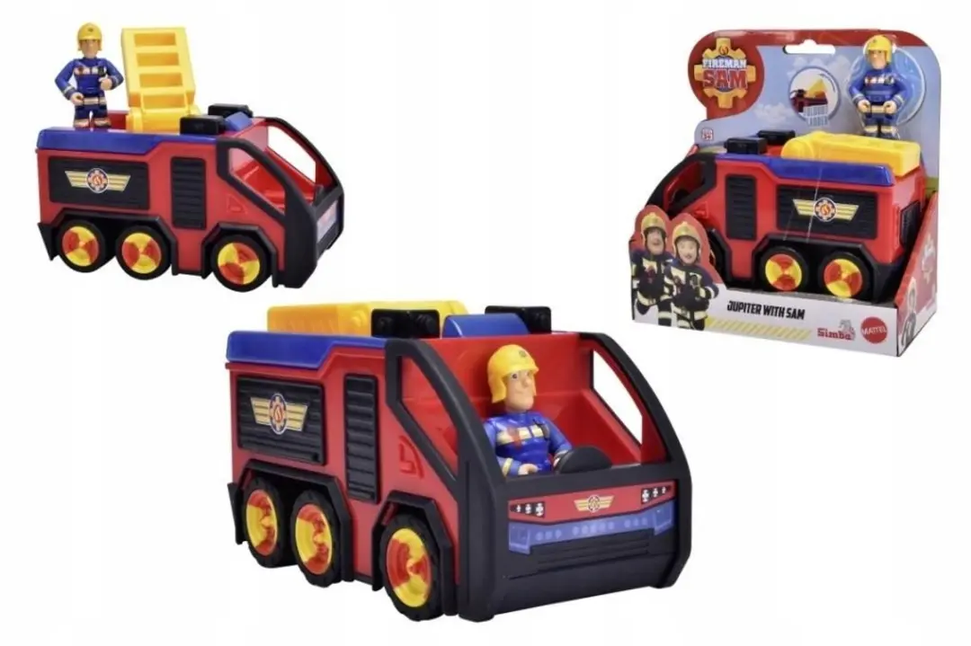 Simba Brandweer Sam Jupiter Mini Speelgoedauto