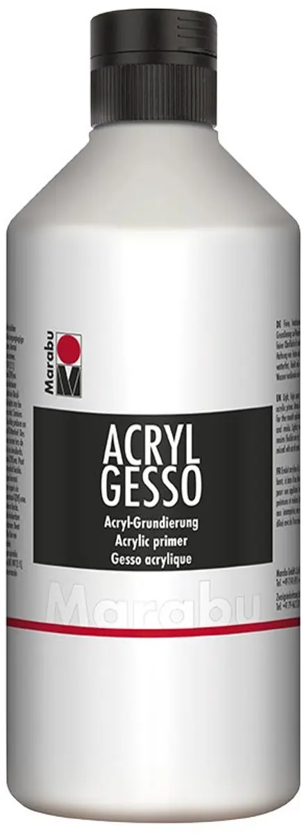 Marabu Acryl Gesso Primer Wit 500ml
