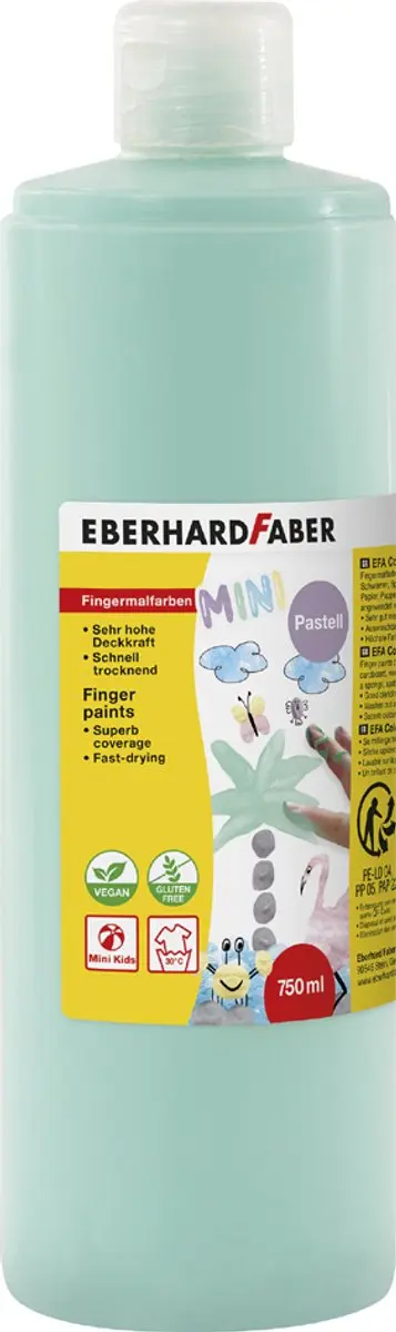 Eberhard Faber EFA Color Vingerverf Mint 750ml
