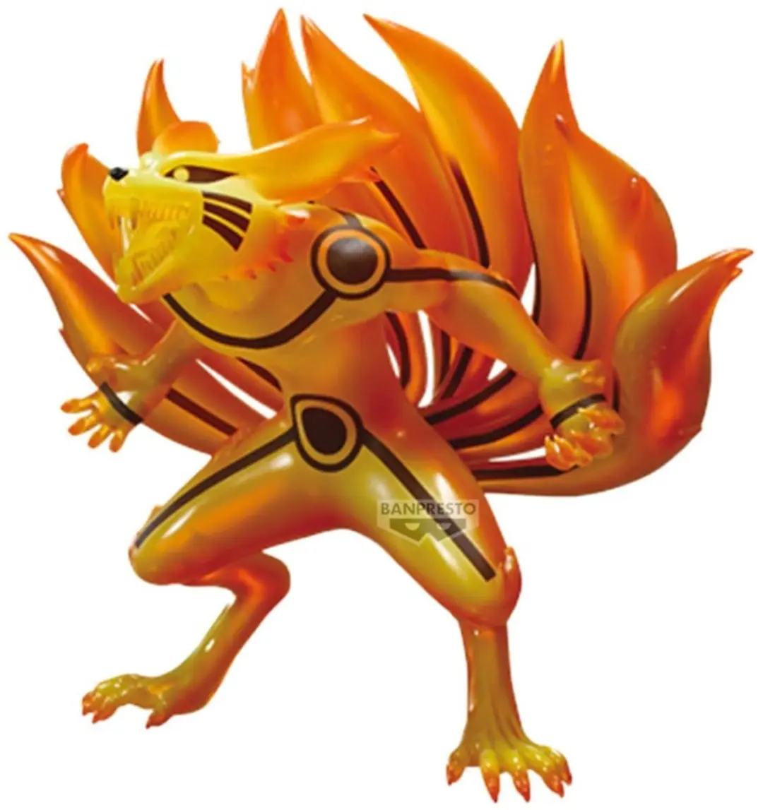 Bandai Namco Naruto Shippuden PVC Statue Susano'o & Kurama Ver. B - 14cm - Zwart/Oranje - afbeelding 2 van 2