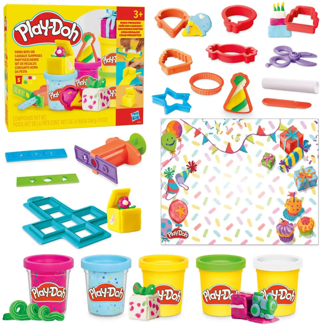 Play-Doh Party Gifts Speelset - Meerkleurig