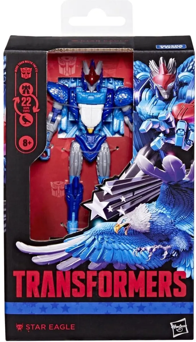 Hasbro Transformers Deluxe Star Eagle HASG3618 - Action Figuur - 11cm - Multi - afbeelding 2 van 6