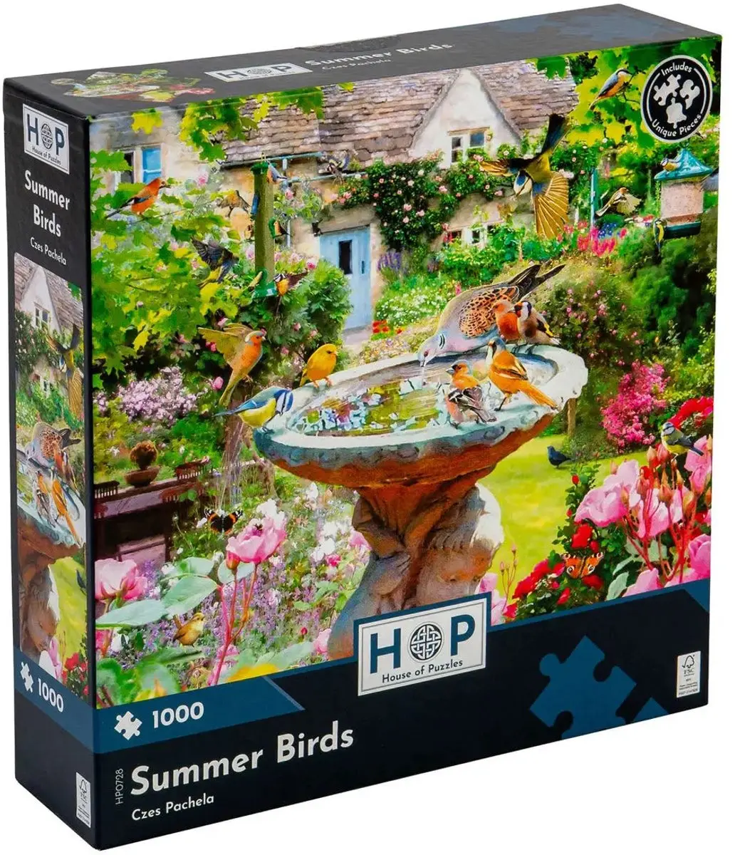 House of Puzzles Summer Birds Legpuzzel 1000 Stuks