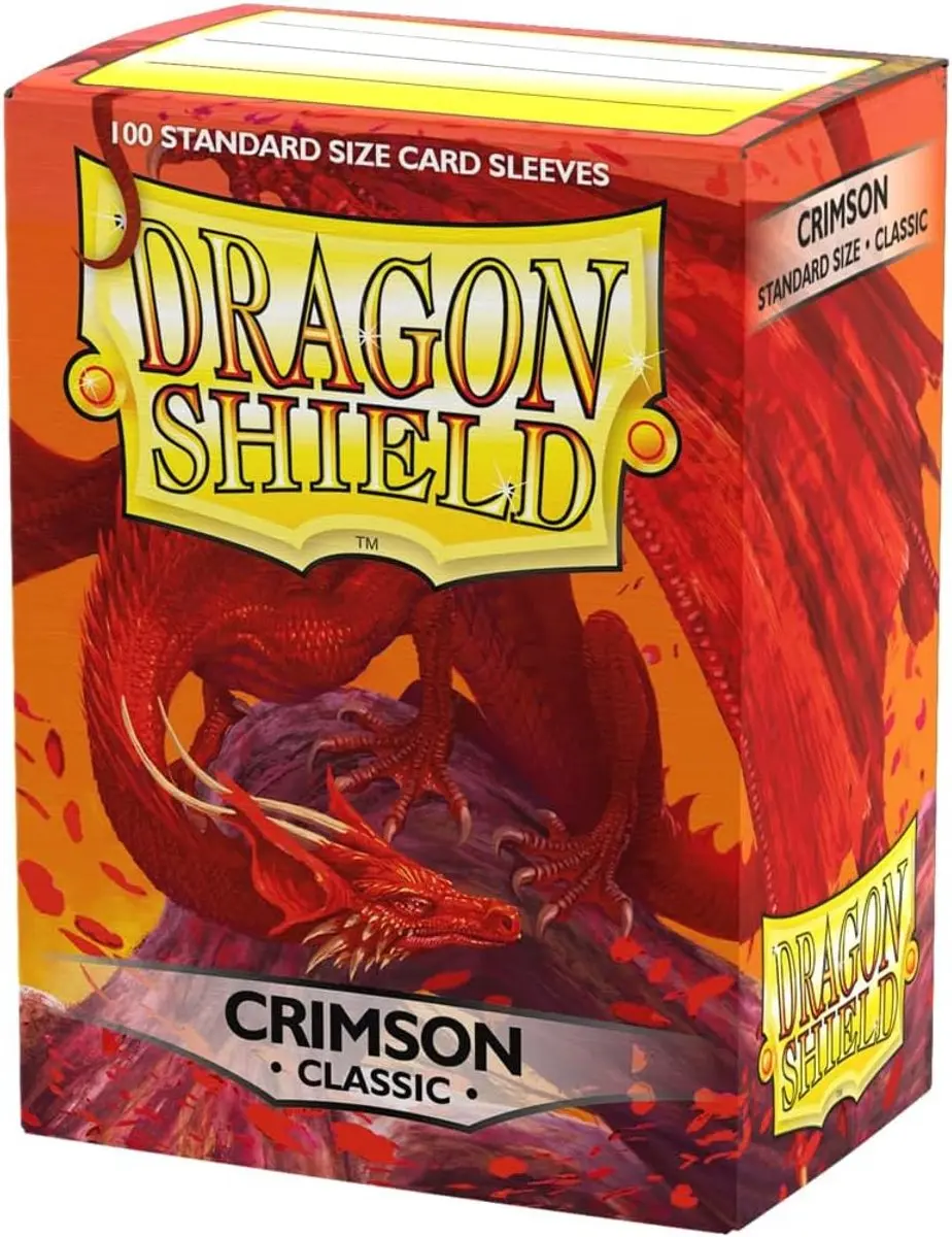 Arcane Tinmen Dragon Shield Crimson Sleeves