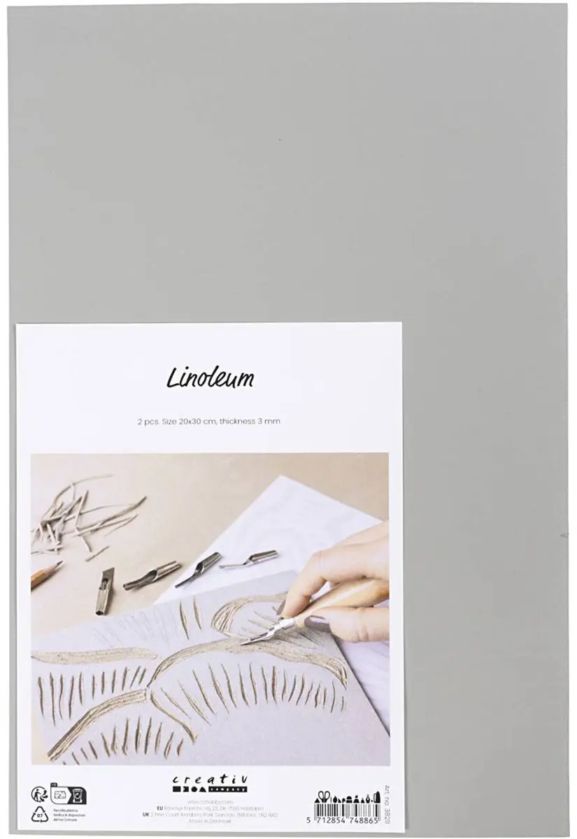 Creativ Company Linoleum 20x30cm