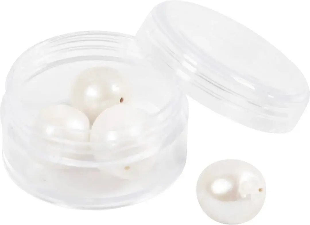Creativ Company Freshwater Pearls 13-14mm - Meerkleurig - 4 Stuks