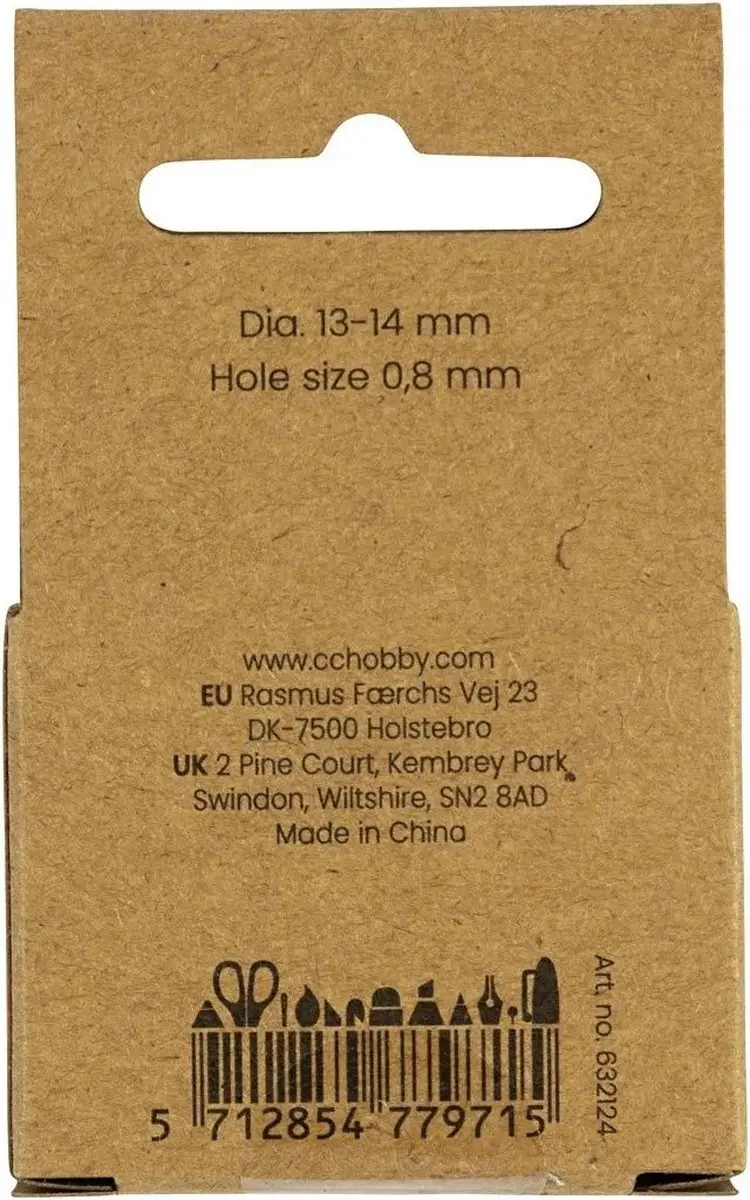 Creativ Company Freshwater Pearls 13-14mm - Meerkleurig - 4 Stuks