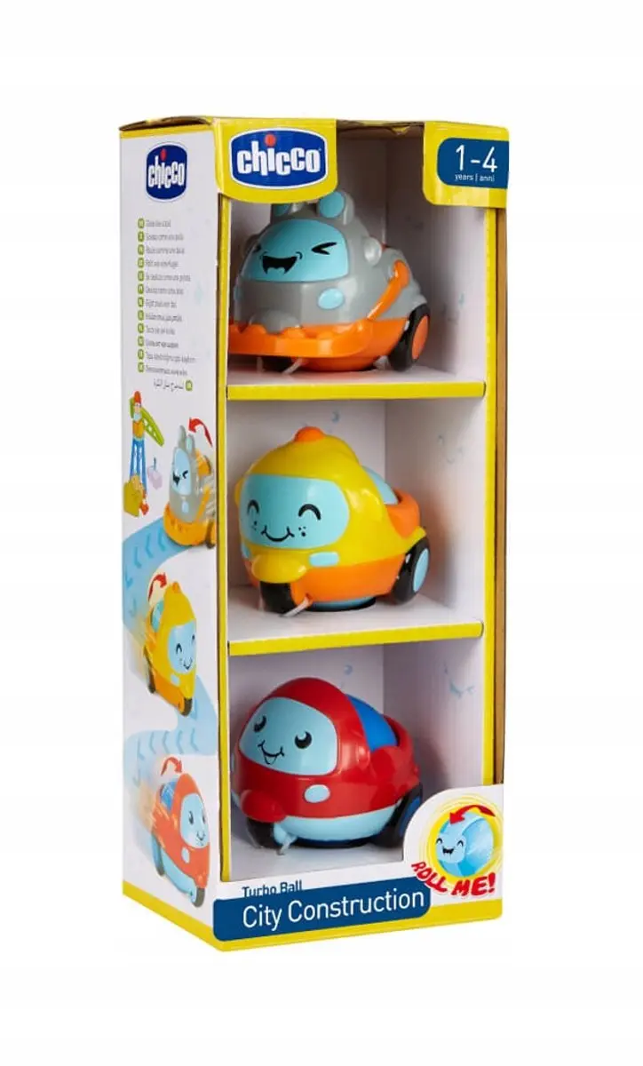 Chicco Rollende Wielen Stadsbouwteam Bouwmachines - 3 Stuks - afbeelding 5 van 5