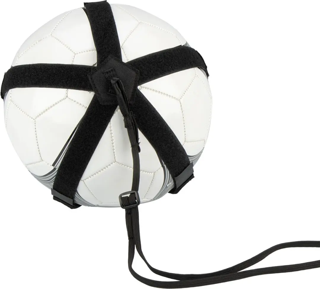 Avento Voetbaltrainer Elastiek - Zwart - Balmaat 3/4/5 - afbeelding 2 van 6